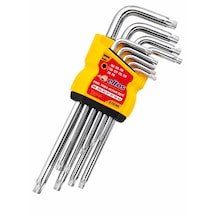 Eltos Torx Alyan Seti 9 Parça 120 Mm Cr-v Profesyonel Torx Anahtar Takımı