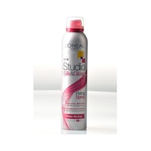 L'Oreal Paris Studio Silk Glos Extra Strong Saç Spreyi 250 ML