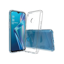 Oppo A11K Uyumlu Şeffaf Silikon Kılıf - Kamera Korumalı Esnek Tam Koruma Kapak