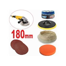 Polisaj Oto Parlatıcı Set 4lü Oto Bakım Seti Pasta Sünger Bone Ve