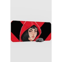 La Casa De Papel V5 70x30 Xl Gaming Kauçuk Kaymaz Taban Mouse Pad Fare Altlığı