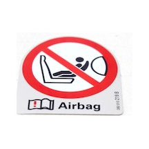 6 Adet 3B0010219 Airbag Hava Yastigi Uyari Etiketi