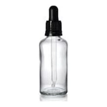 Şeffaf Cam Şişe 10 Ml Sıkmalı Damlalıklı Kapak 25 Mm 1482 Adet