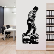 Atatürk Kocatepe Metal Poster Ev Ofis Duvar Süs Hediye Tablo