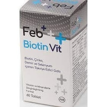 Feb Biotin Vit 60 Tablet