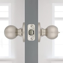 93001-915 Polo Gizlilik Yatak/banyo Tokmağı Saten Nikel