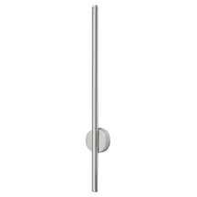 Dekoratif Led Aplik Krom Gümüş Renkli 70 Cm Beyaz Işık Beyaz