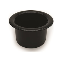 Sealux Marine Gömme Bardaklık Siyah 65 MM