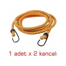 Bagaj Lastiği Metal Kancalı 6 Mm Kalınlık
