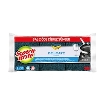 Scotch Brite Kls Çizmez Tırnak Koruyucu Sünger 3'lü - 7 Adet Tarı