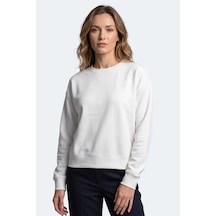 Slazenger Kunto I Kadın Ekru Sweatshırt