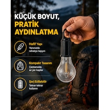 Su Geçirmez Dış Mekan Led Çadır Işığı Sarı 16593705