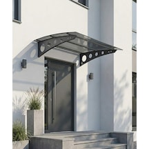Modern Serisi Pratik Sundurma - Antrasit Taşıyıcılı - Bronz Füme Üst Kaplama 400 Cm X 100 Cm - Ral 7016