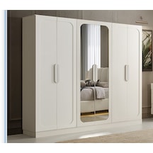 Malaga Mdf 6 Kapılı Dolap Aytaşı