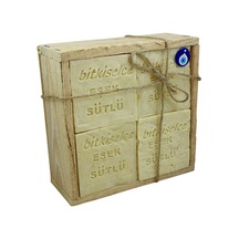 Bitkiselce El Yapımı Eşek Sütü Sabunu 1 KG 8'li