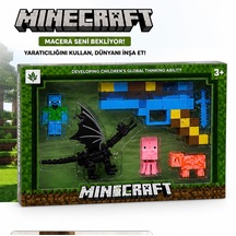 Minecraft Temalı 6 Parça Figür Oyuncak