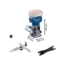 Bosch Glf 18v-8 1x4 Ah Procore Akülü Freze Bez Çantalı