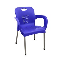 Luna Nil Koltuk 2 Adet Demir Ayaklı Mavi