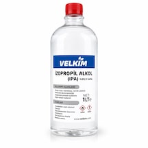 İzopropil Alkol %99.9 Saf Ipa 1 Lt - 3d Yazıcı, Devre, Cam, Lens, Oto Yüzey & Hassas Temizleyici, Yağ Çözücü Tekli