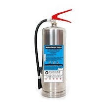 Kuru Kimyevi Tozlu Krom Nikelaj Yangın Söndürme Tüpü Mavi 6 KG