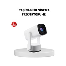 720p Hd Projeksiyon Cihazı - Uzun Ömürlü Ampul Canlı Renkler Ve Evde Sinema Keyfi