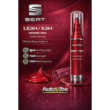 Seat Rötuş Boya Kalemi Ls3h / S3h Desire Red 2si1arada Çizik Giderici Skoda Vw Audi - Vag Grubu-