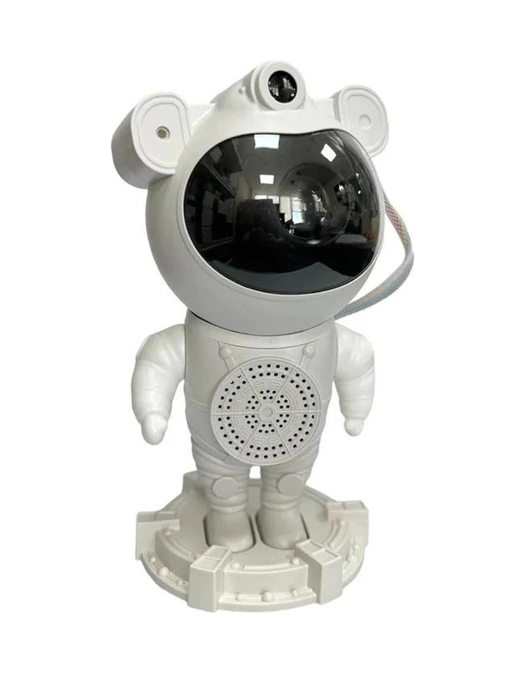 Rose Sp-608 Astronot Görünümlü Müzikli Ve Işıklı Kumandalı Bluetooth Gece Lambası