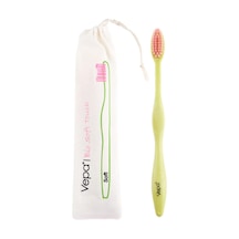Vepa Bio Soft Touch Ahşap Yetişkin Diş Fırçası Keseli Ambalaj
