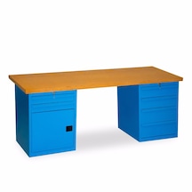 Starçelik Çalışma Tezgahı 6 Çekmeceli Dolaplı-2130 Mm