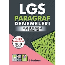 LGS Paragraf Denemeleri- Tudem Yayınları