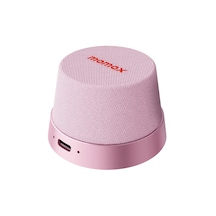Momax 1-vibe Go Magnetic Wireless Taşınabilir Kablosuz Hoparlör Pink