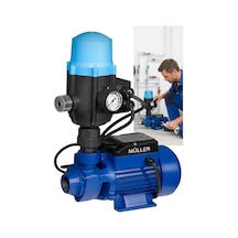 Pro Müller Qb60 2'li Set Su Pompası Paket Hidrofor Otomatik Sistem Su Pompası