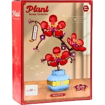 Toys E Toys Plant Bonsai Collection Şeftali Çiçeği Yapı Blok Seti 337 Parça 33038