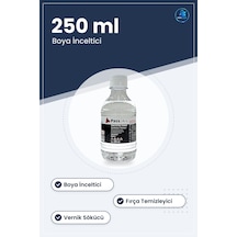 Sentetik Tiner 250 Ml Boya İnceltici Ve Çözücü Vernik Sökücü Fırç