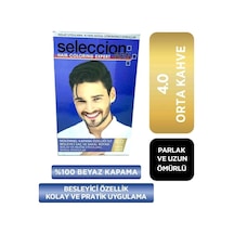 Naturel Men Set Boya 4 Orta Kahve