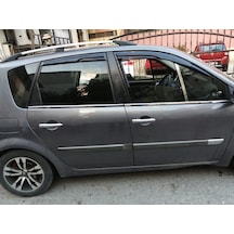 Renault Scenic Iı Krom Cam Çıtası 4 Parça 2004-2010 Pas. Çelik
