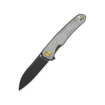 Qsp Otter Kot Kumaş Mikarta Sap Liner Lock 14c28n Çelik Kamp Çakı Qs140-f2 Kum