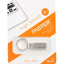 Faster 8 Gb Metal Usb Flash Bellek