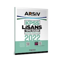 Marka Kpss 2022 Sınavı Lisans Genel Yetenek Genel Kültür Çıkmış Sorular Tıpkı Basım Çözümlü Arşiv Serisi Marka Yayınları
