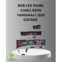 Akıllı Led Matrix Panel Usb Bağlantılı, Kaydırmalı Yazı Ve Animasyon Desteği