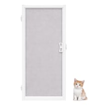 Menteşeli Pencere Kedi Sinekliği En:0-70 Cm X Boy:0-130 Cm Demir, Ahşap,pimapen,alüminyum İle Uyumlu Çok Renkli