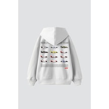 Tarzsokak World Championship Team Baskılı Oversize Unisex Beyaz