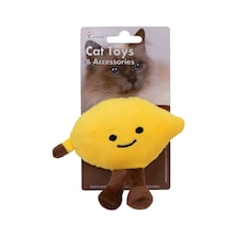 Cosmotex 8712695514749 Eastland Catnipli Hışırtılı Peluş Limon 12,5cm