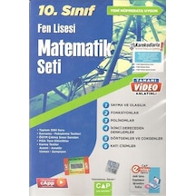Çap Yayınları 10.Sınıf Fen Lisesi Matematik Seti