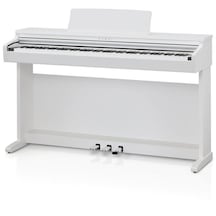 Kawai Kdp120w Beyaz Dijital Dijital Duvar Piyanosu (Tabure & Kul