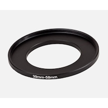 39mm 58mm Step-up Ring Adaptör 39mm Lens İçin 58mm Filtre Dönüştürücü Halka Uv, Cpl, Nd Filtre Uyumlu