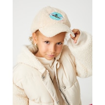 Koton Polar Cap Şapka İşlemeli Ekru 3wkg40004aa Ekru