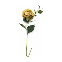 Yapay Çiçek Ortanca Hydrangea Spray Yapraklı, Bej, 31 İnç, 1 Adet, İç Mekan Dekorasyonu İçin Çok Renkli