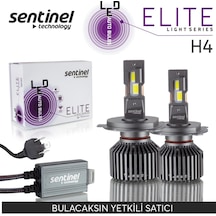 Sentinel Elite H4 Led Xenon Ampülü 65w 12v 12000 Lumen 6500 Kelvin Beyaz Işık