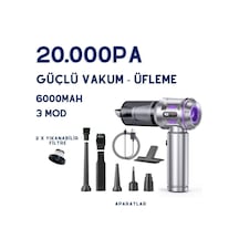 20000pa 6000mah 100w Toz Üfleme Ve Süpürge Ev / Araba / Ofis Süpürgesi-1473